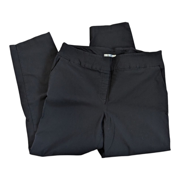 Black Pull-on Pants For Work - Picture 1 of 3